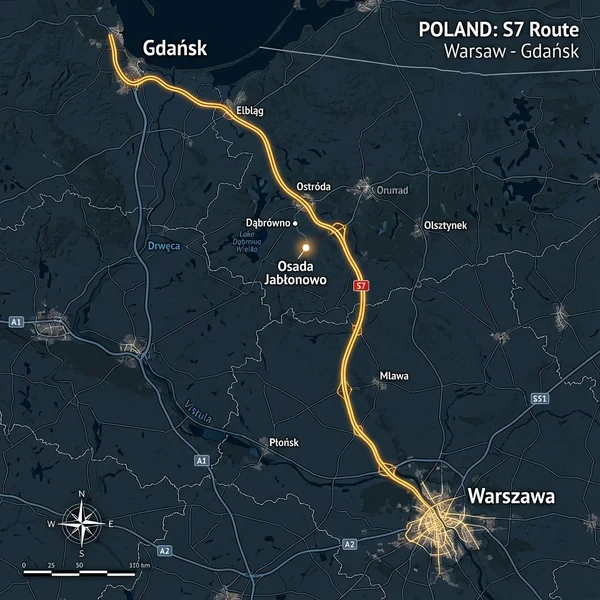Mapa lokalizacji Osady Jabłonowo